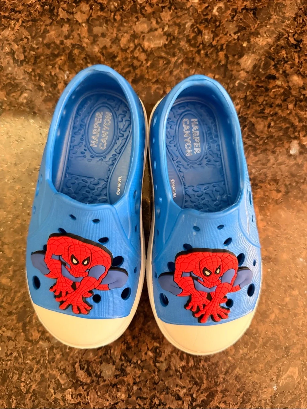 NEW Harper Canyon Spiderman Slip-On/Water Shoes Size 6